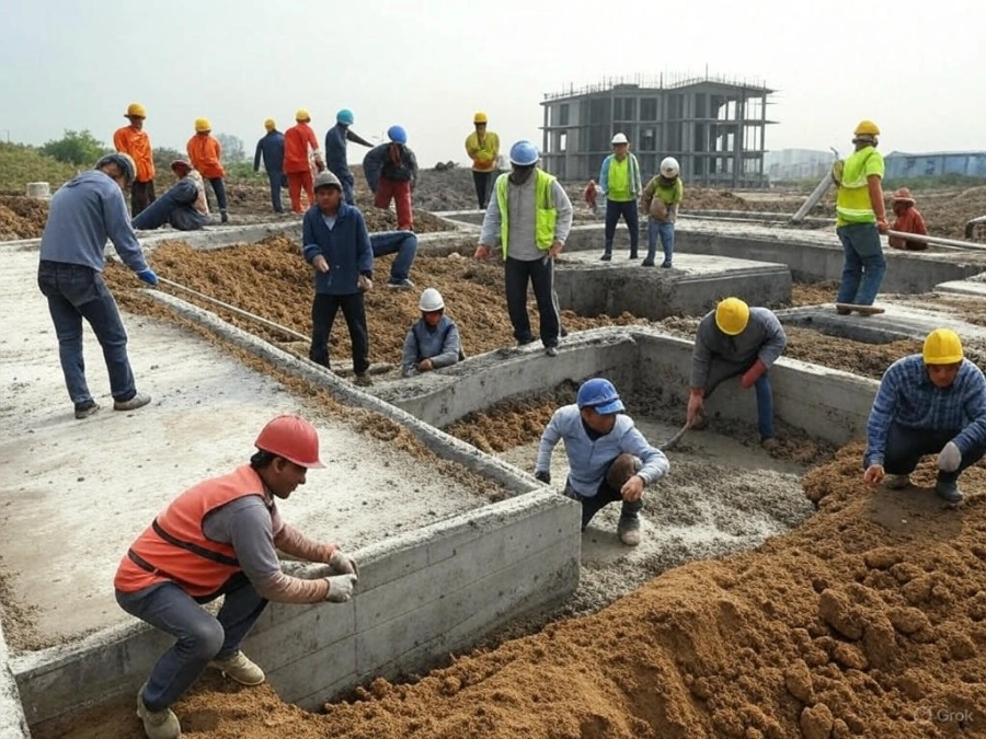 Khảo sát hiện trạng trước thi công phần thô