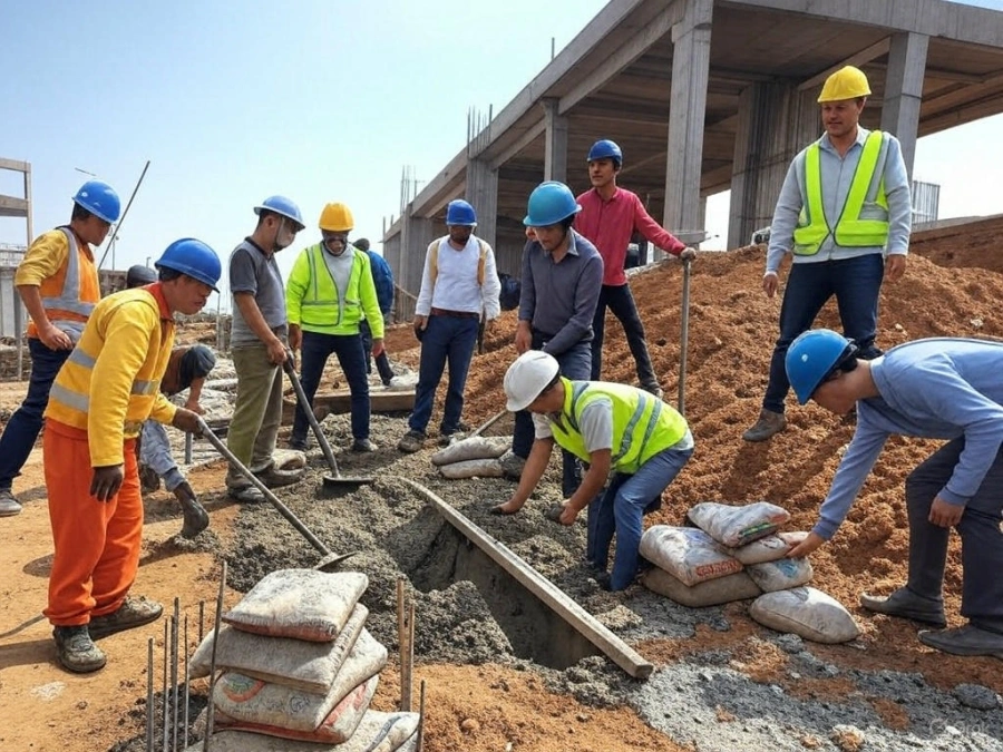 Quy trình thi công phần thô