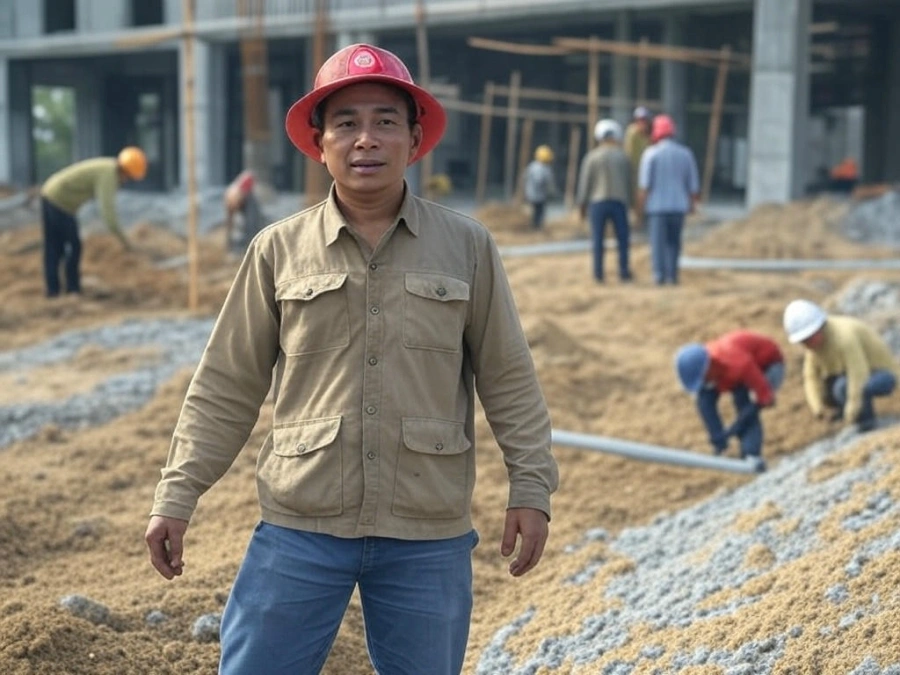 Đội ngũ thi công phần thô chuyên nghiệp