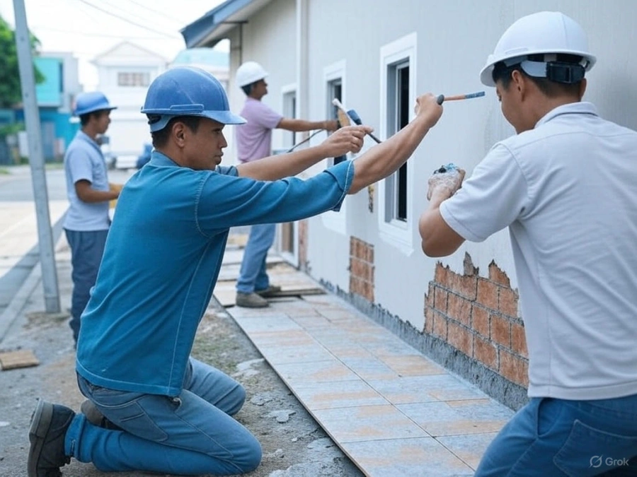 Không gian nhà ở sau khi sửa chữa